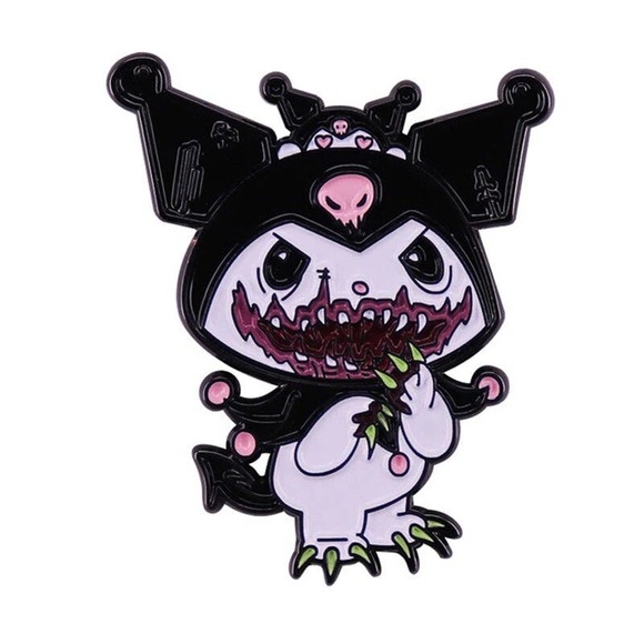Mai Mero My Melody Monster Kuromi Monster Girl Rabbit Enamel Pins 369 - Picture 1 of 1